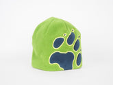 New Jack Wolfskin Kids Front Paw Hat 19424 Green Warm Hat Beanie